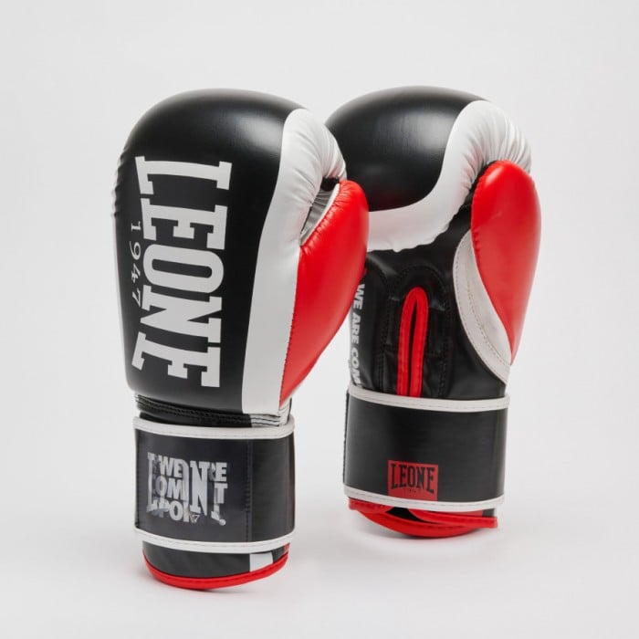 Leone - LOGO WACS BOXING GLOVES GN333 / BLACK